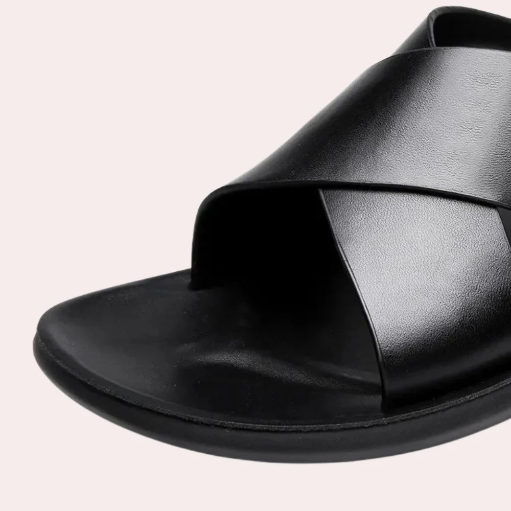 Sandales homme Aaron à enfiler élégantes - Image 6