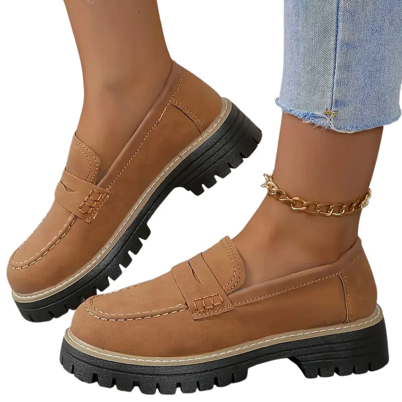 Mocassins femme en suède - Image 5