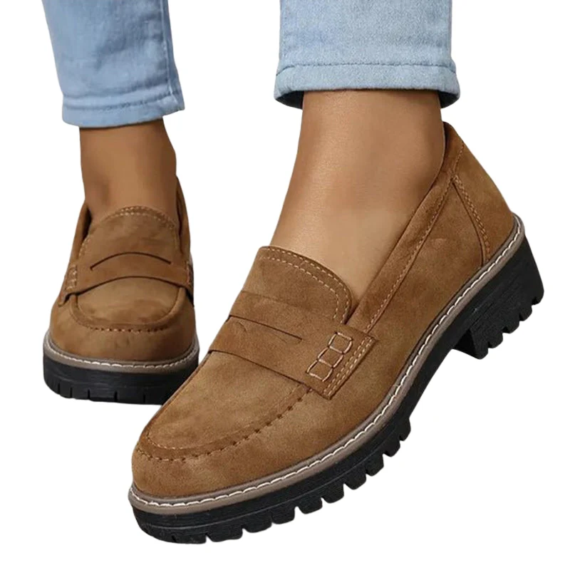 Mocassins femme en suède - Image 8