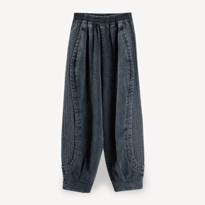 Pantalon Abigail taille haute velours côtelé - Image 5