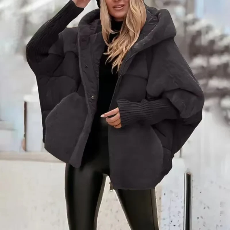 Veste femme à capuche manches longues avec poches pratiques - Image 6