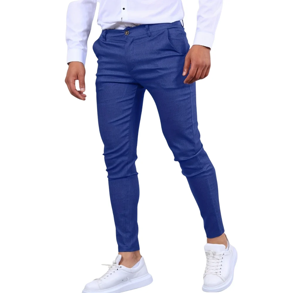 Pantalon slim fit homme en polyester - Image 7