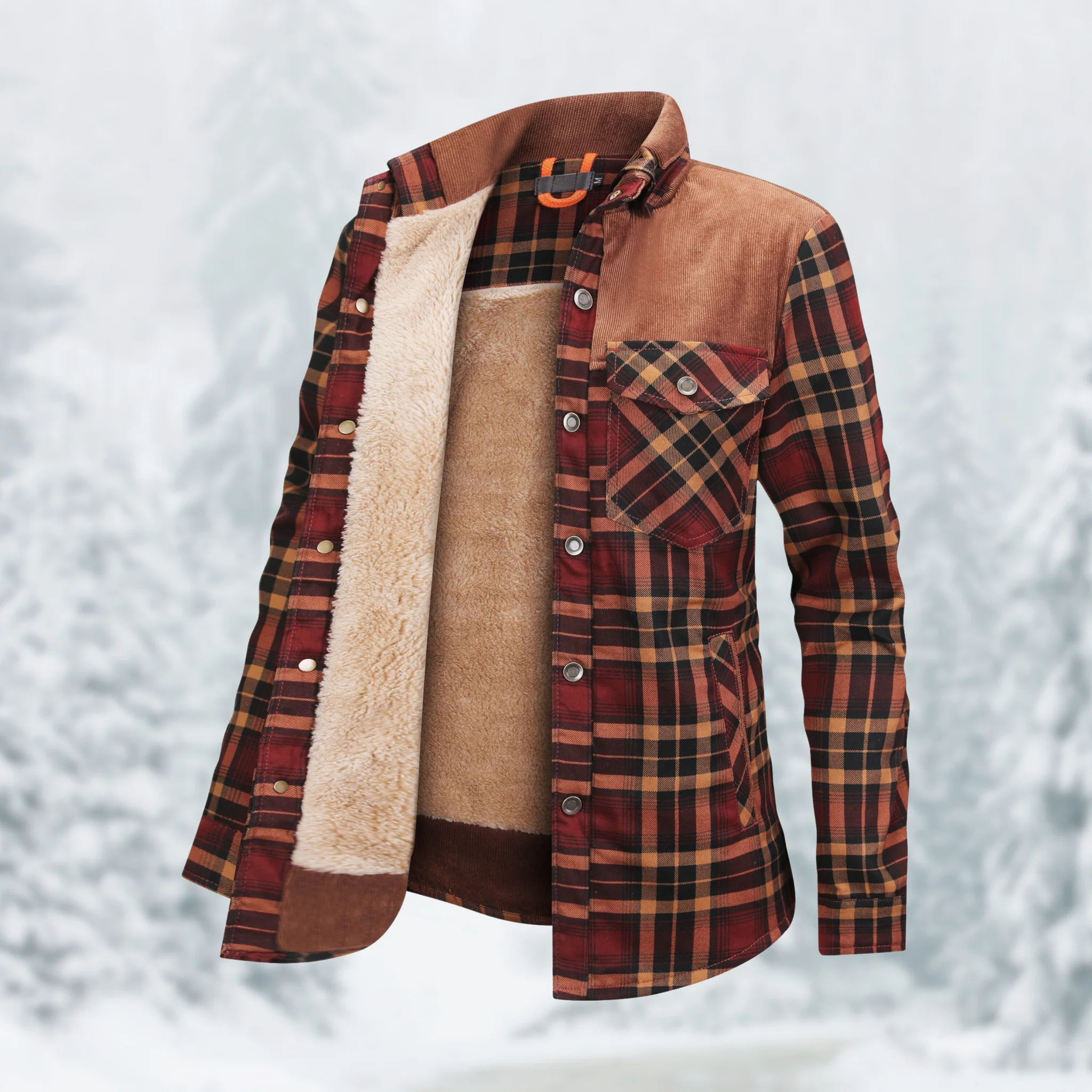 Veste en flanelle intemporelle pour femmes