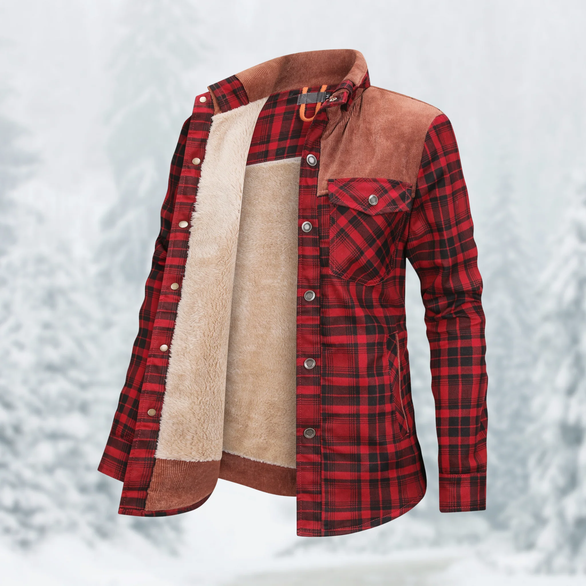 Veste en flanelle intemporelle pour femmes - Image 2