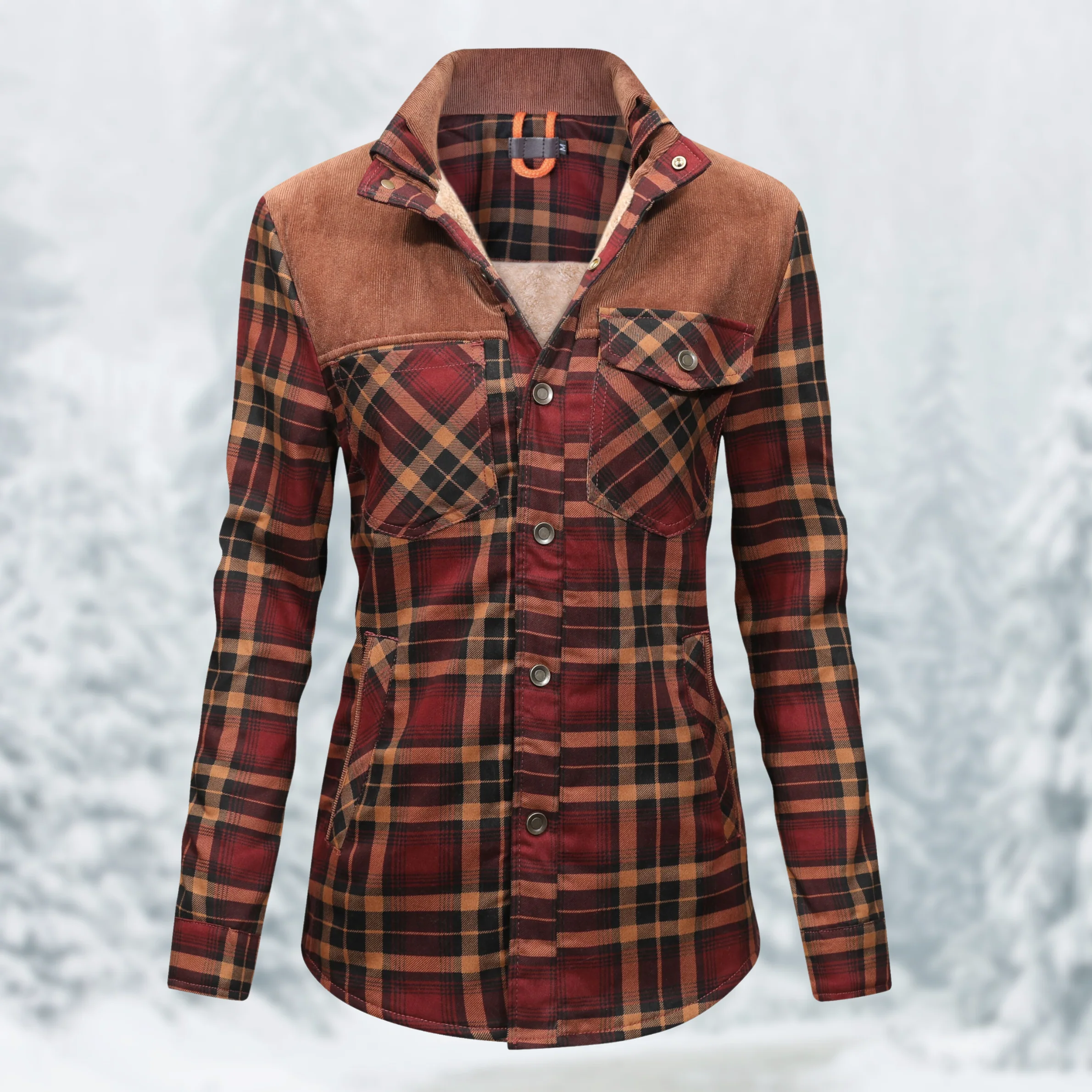 Veste en flanelle intemporelle pour femmes - Image 4