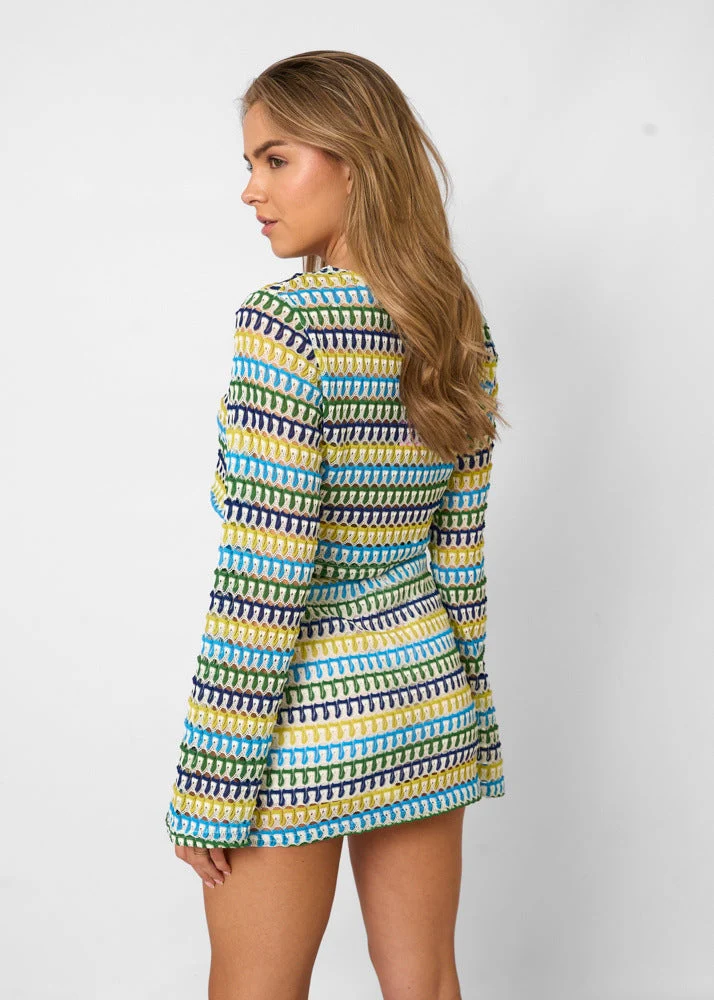 Ensemble deux pièces femme manches longues + short - Image 7