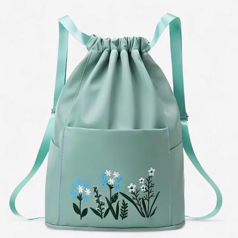 Adelina – Sac à dos à cordon réglable avec motif imprimé - Image 3