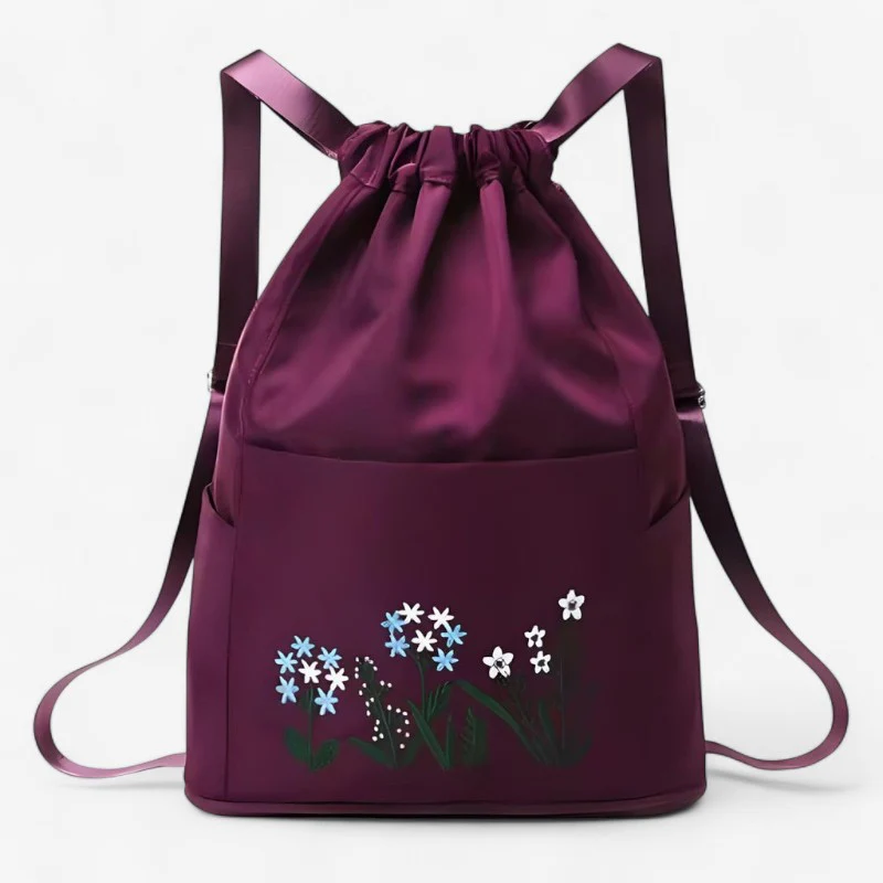 Adelina – Sac à dos à cordon réglable avec motif imprimé - Image 5