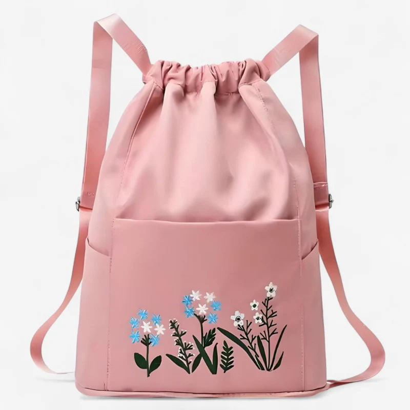 Adelina – Sac à dos à cordon réglable avec motif imprimé - Image 6