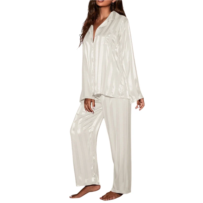Pyjama Femme Manches Longues et Pantalon Ample - Image 5