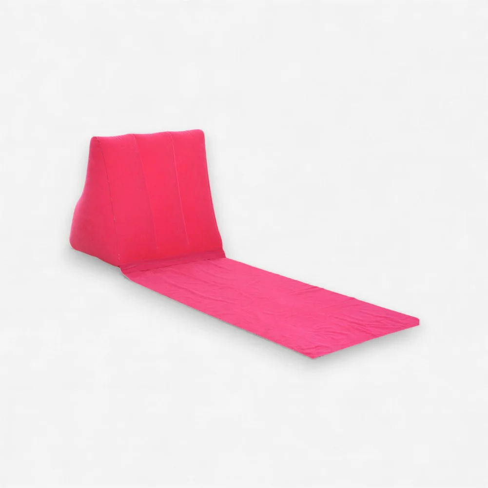 Matelas de voyage gonflable et siège pliable pour plage