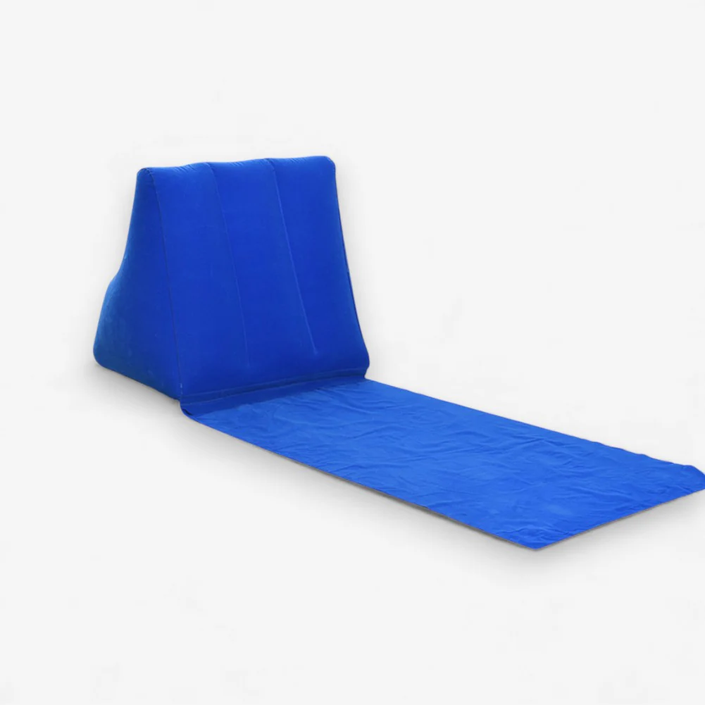 Matelas de voyage gonflable et siège pliable pour plage - Image 3