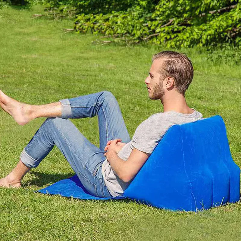 Matelas de voyage gonflable et siège pliable pour plage - Image 5