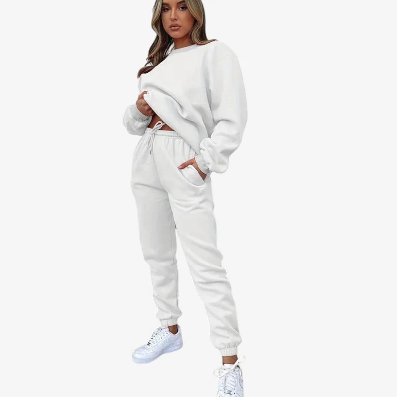 Ensemble 2 pièces Aisha haut manches longues + pantalon à cordon - Image 5