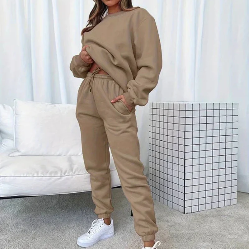 Ensemble 2 pièces Aisha haut manches longues + pantalon à cordon - Image 8