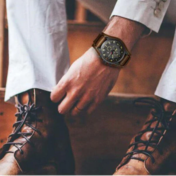 Montre chronographe multifonction avec date - Image 11