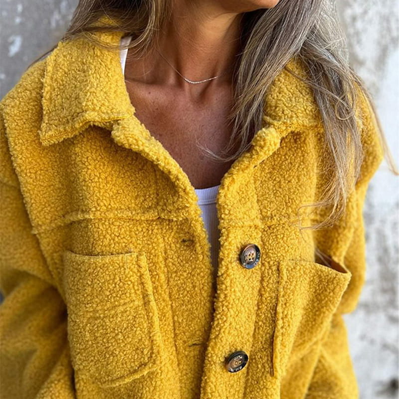 Veste élégante avec col inversé et poches uniques - Image 6