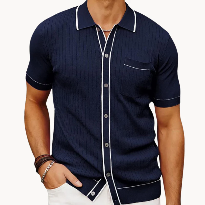 Alexander – Chemise Homme à Manches Courtes