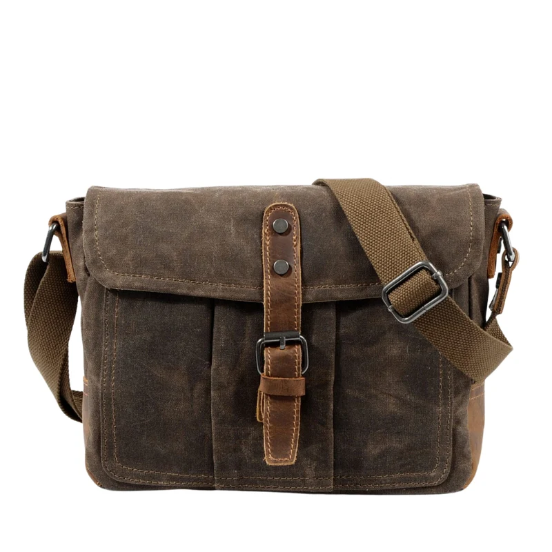 Sac bandoulière grande capacité avec bandoulière ajustable + boucle - Image 3