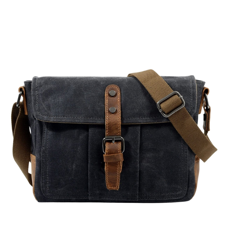 Sac bandoulière grande capacité avec bandoulière ajustable + boucle - Image 4