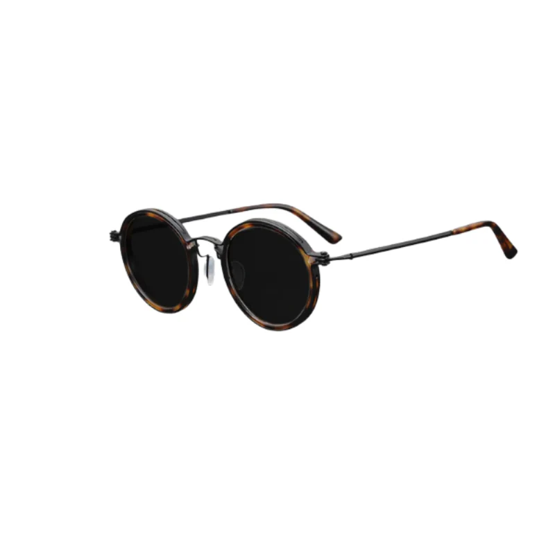 Lunettes de soleil polarisées à monture ronde - Image 2