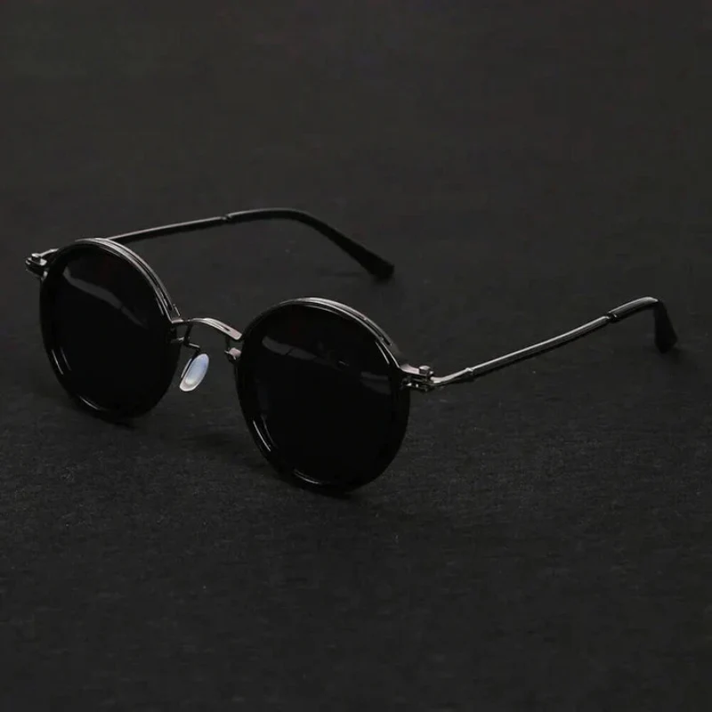 Lunettes de soleil polarisées à monture ronde - Image 4
