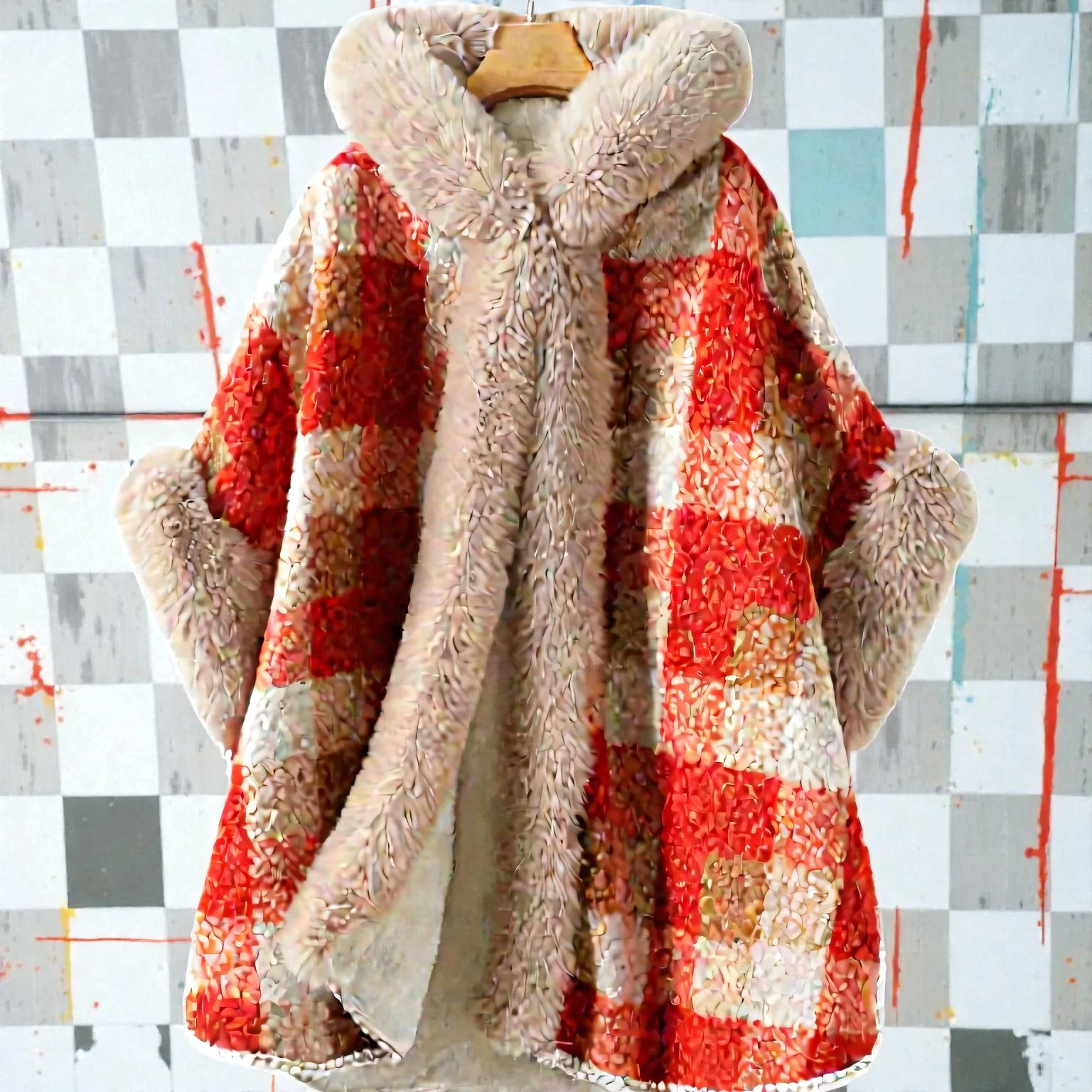 Cardigan femme à capuche coupe ample - Image 3