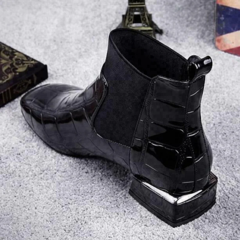 Alora – Chaussures à bout pointu couvrant la cheville avec semelle structurée antidérapante - Image 5