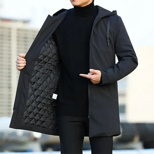 Veste longue isolante élégante - Image 4