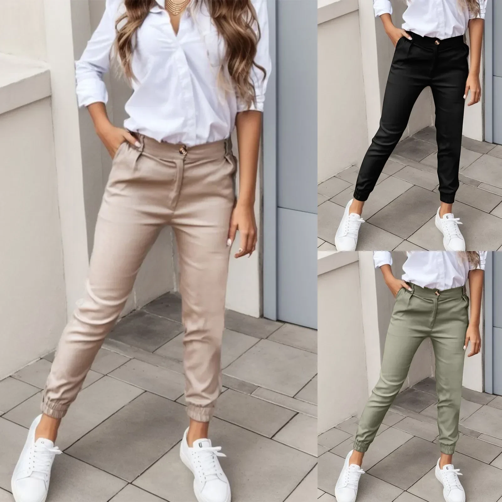 Pantalon chino confortable pour un look sophistiqué - Image 5