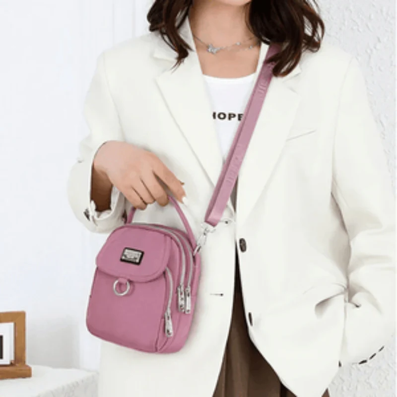 Sac bandoulière avec bandoulière ajustable & poignée - Image 8