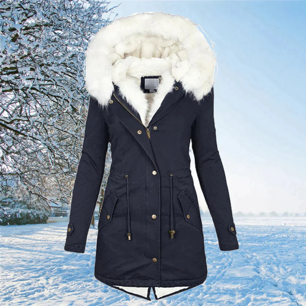 Amara - Manteau femme élégant polyvalent avec col - Image 5