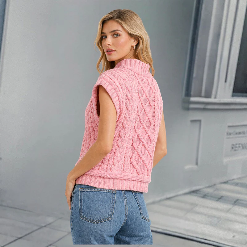 Amaya – Gilet sans manches en maille avec bretelles - Image 2