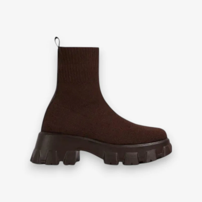 Bottines femme doublées avec semelle antidérapante - Image 2