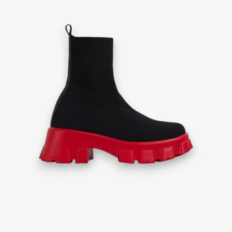Bottines femme doublées avec semelle antidérapante - Image 4