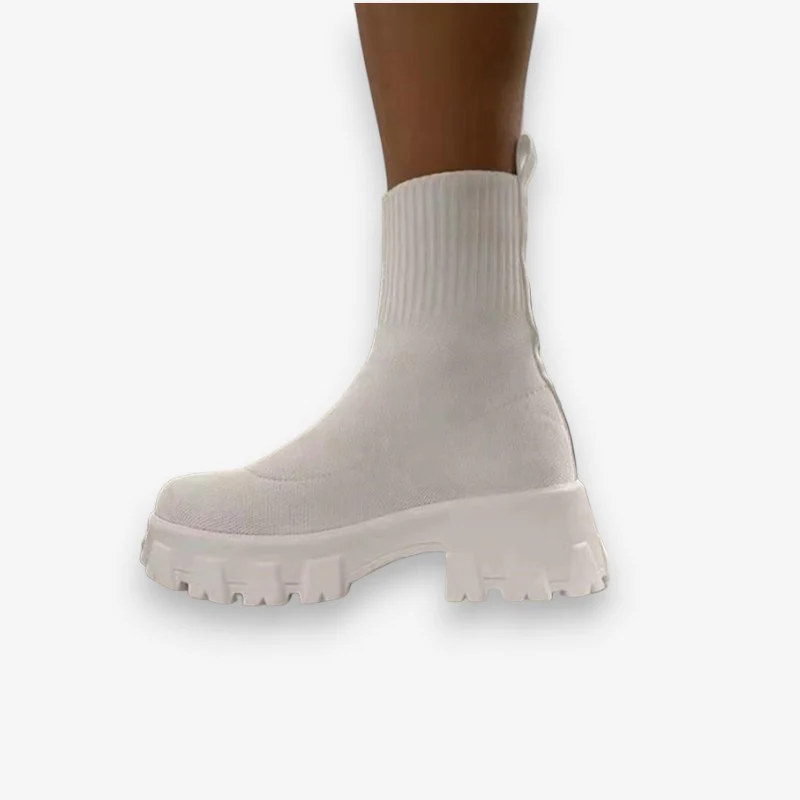 Bottines femme doublées avec semelle antidérapante - Image 6
