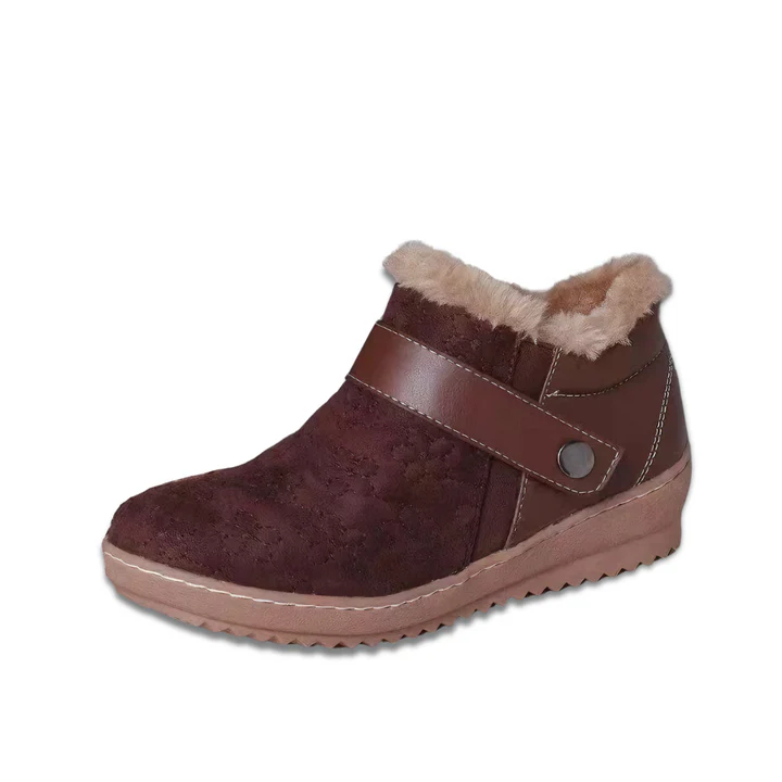 Bottes d'hiver élégantes pour femmes avec semelle antidérapante - Image 6
