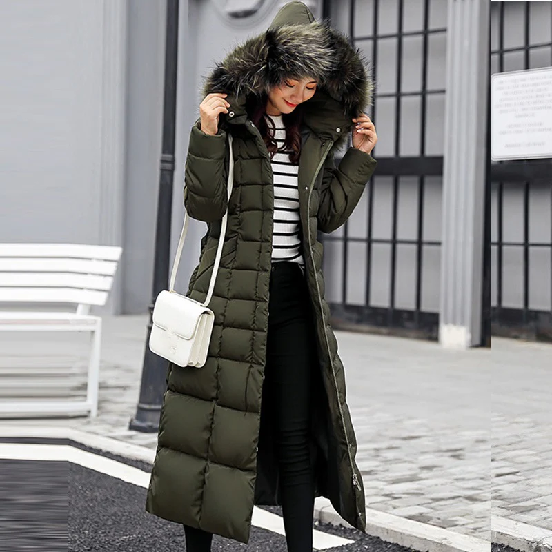 Manteau à capuche coupe ample avec fermeture zippée - Image 6
