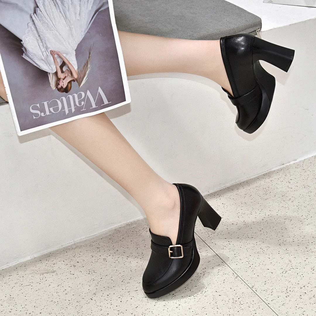 Talons hauts femme avec soutien voûte plantaire - Image 5