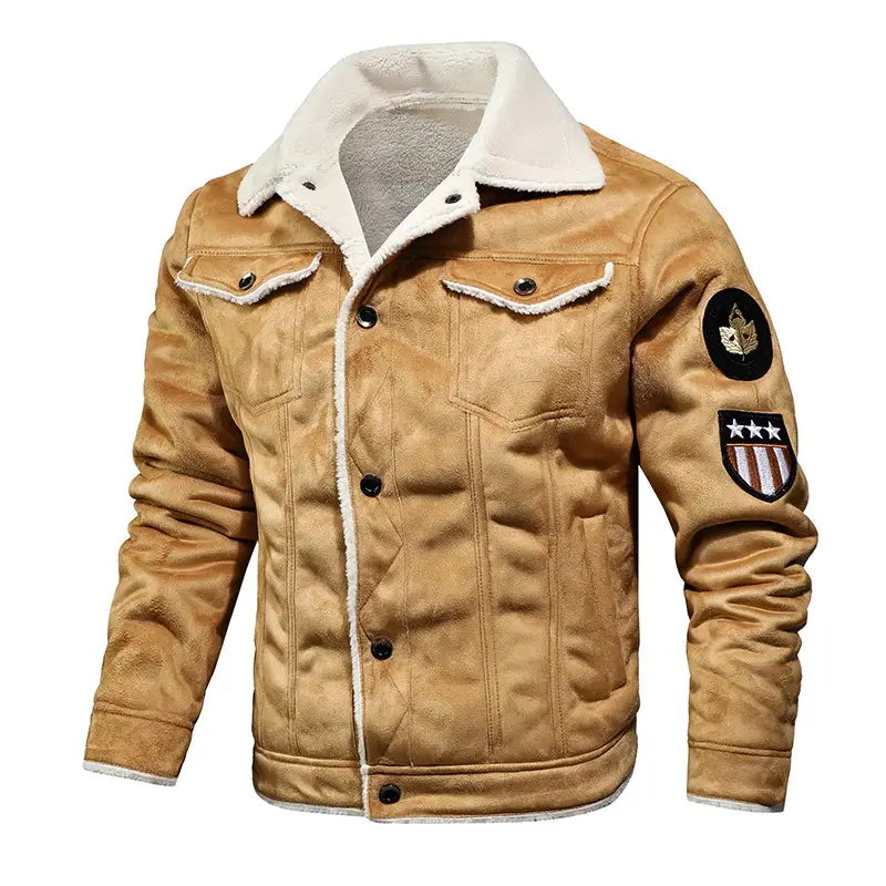 Manteau élégant col rabattable - Image 2