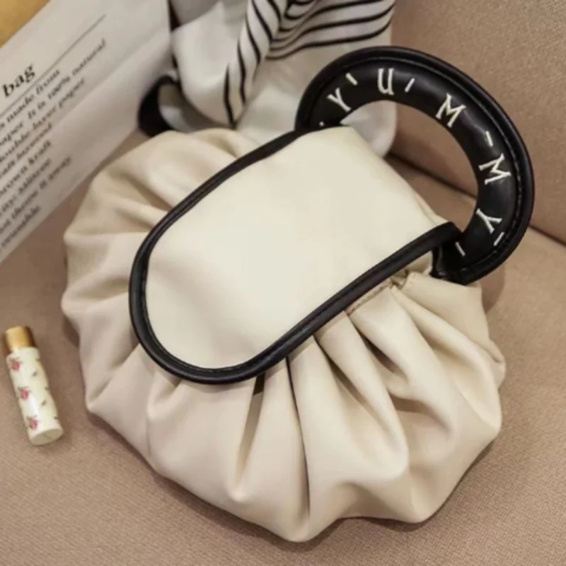 Trousse de maquillage grande capacité avec cordon - Image 4