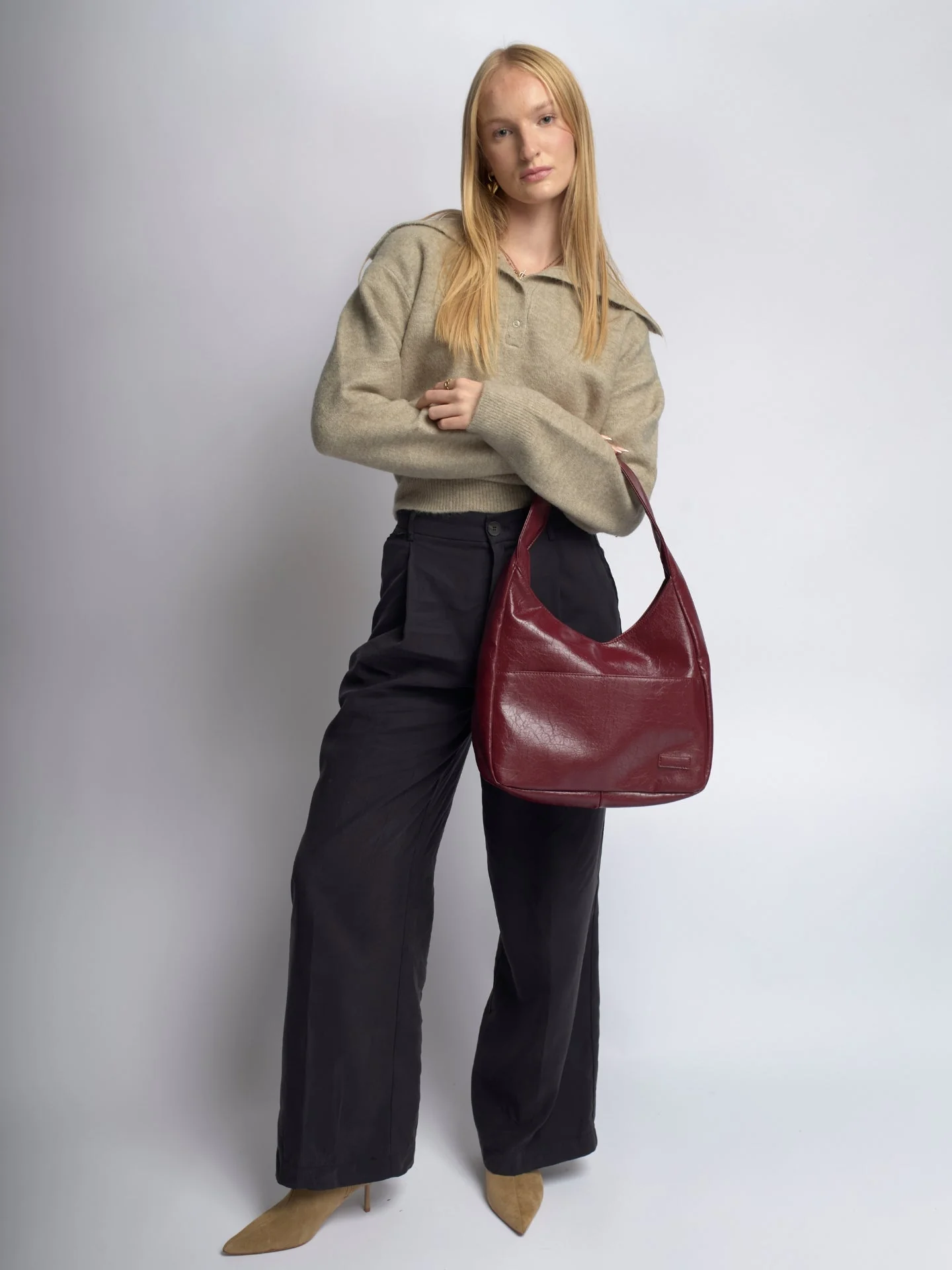 Sac à Bandoulière Élégant avec Poche Latérale et Grande Capacité - Image 10