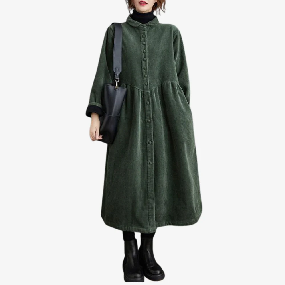 Trench-coat femme coupe ample manches longues - Image 3