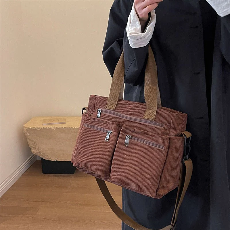Sac à bandoulière Annie en velours - Image 4