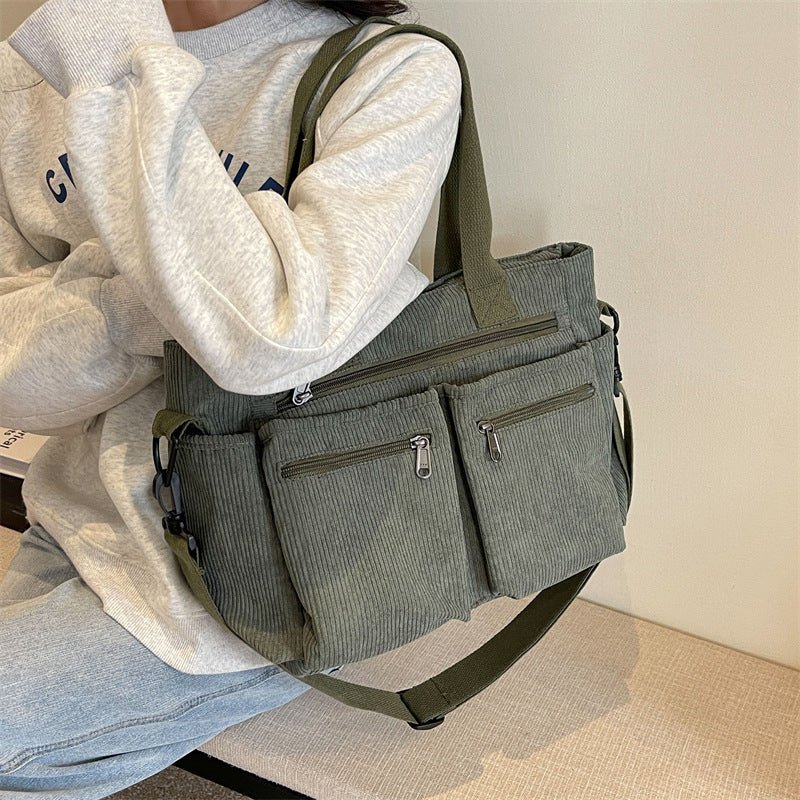 Sac à bandoulière Annie en velours - Image 5