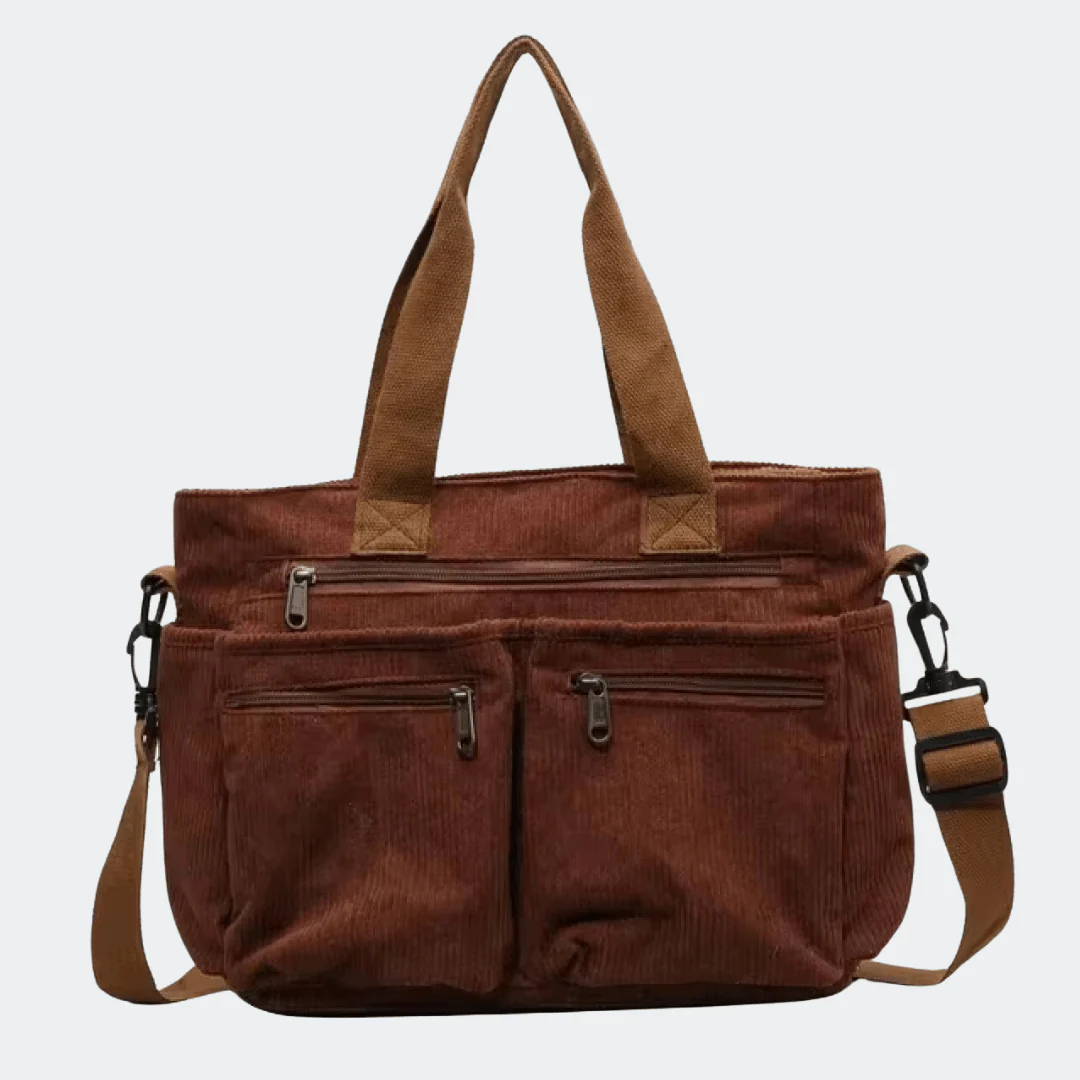 Sac à bandoulière Annie en velours - Image 8