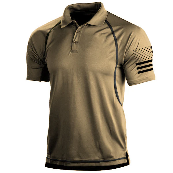 Ansel - Polo coupe décontractée homme