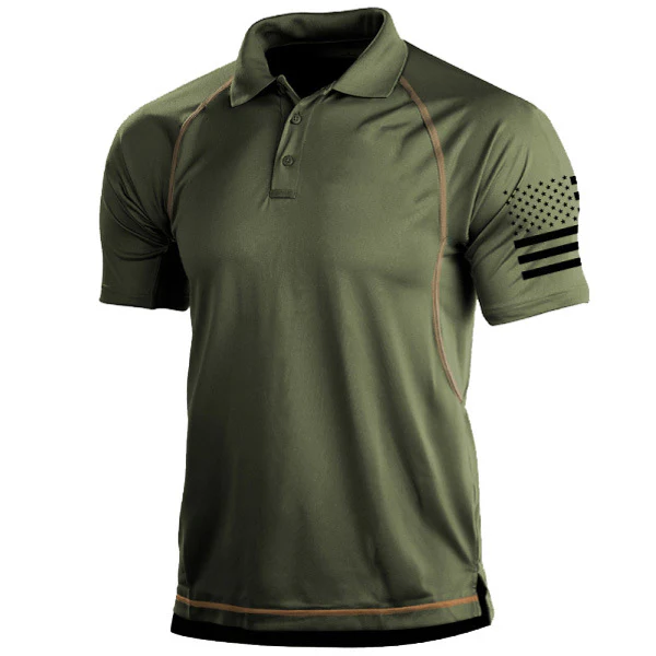 Ansel - Polo coupe décontractée homme - Image 2