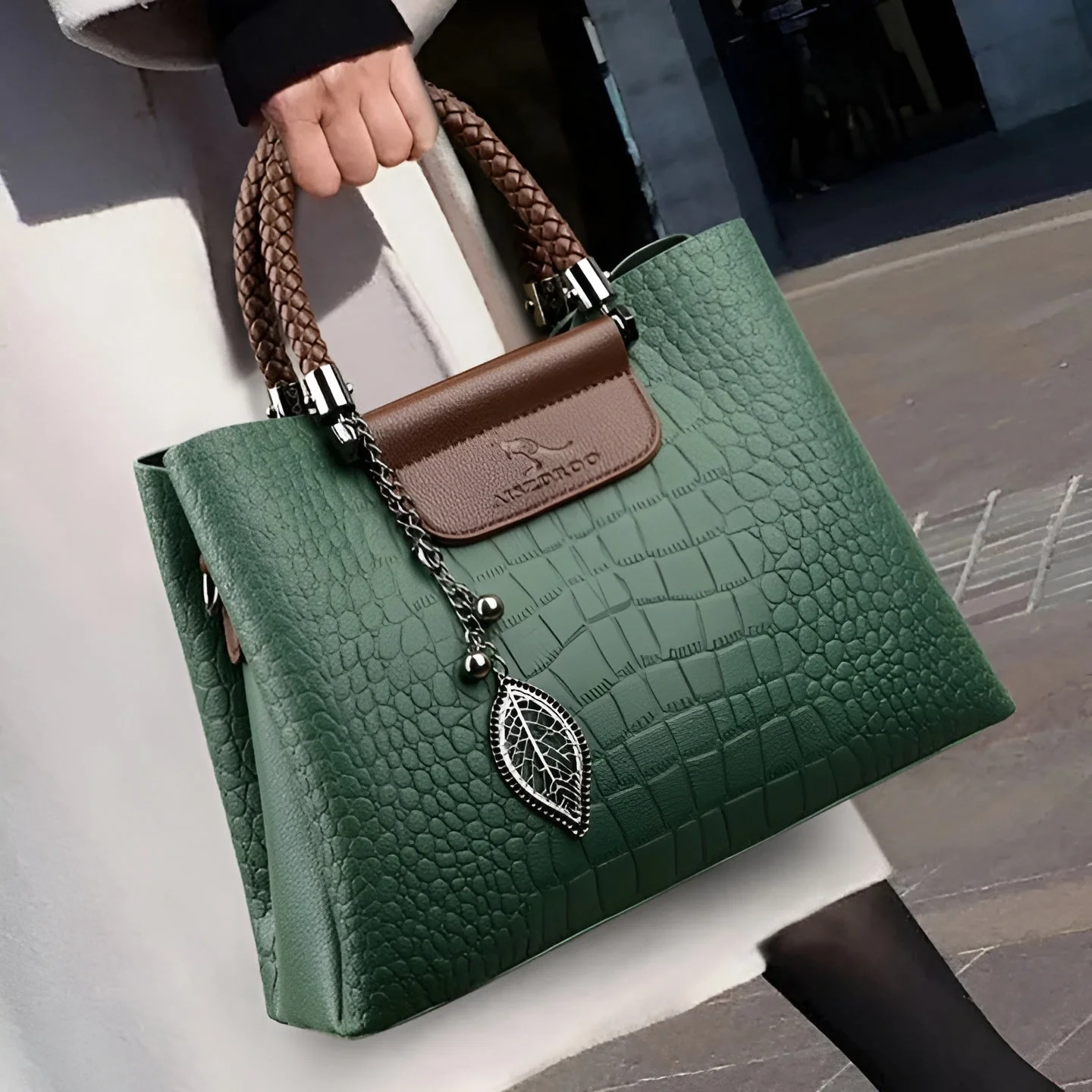 Sac à main femme élégant multi-compartiments