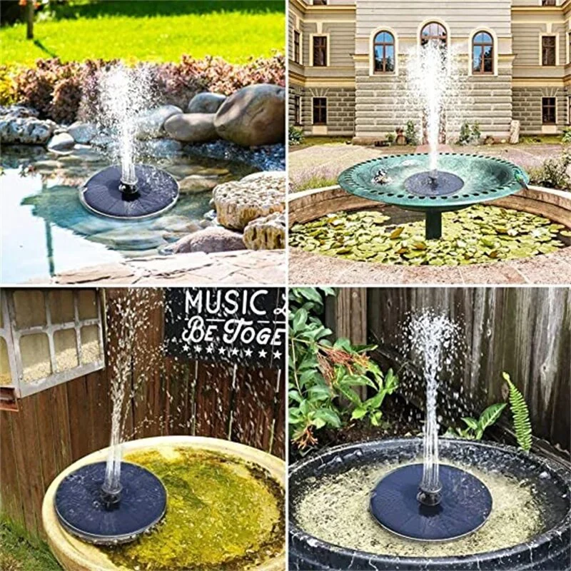 AquaBliss - Fontaine solaire flottante pour bain d’oiseaux - Image 5